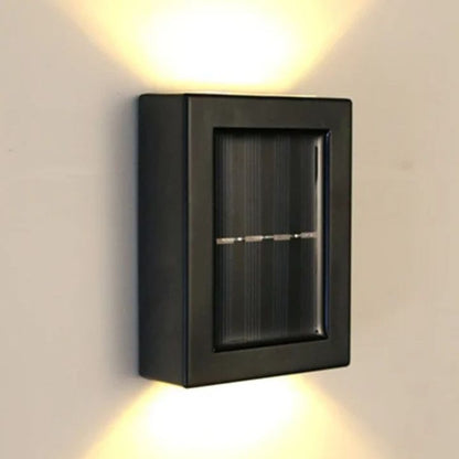 Modern Solar Wall Lamp with Up and Down Light