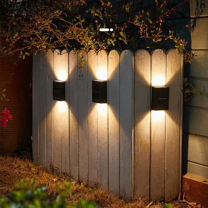 Modern Solar Wall Lamp with Up and Down Light