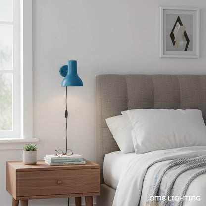 Modern Wall Lamp with Metal Shade