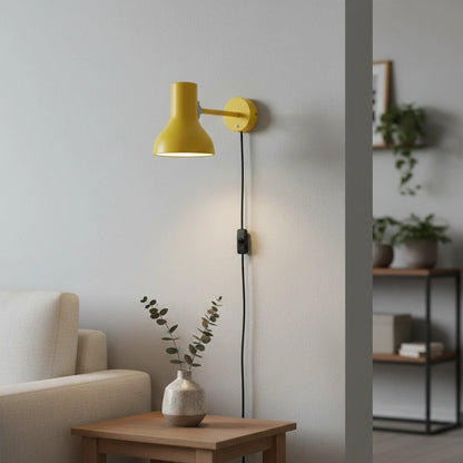 Modern Wall Lamp with Metal Shade