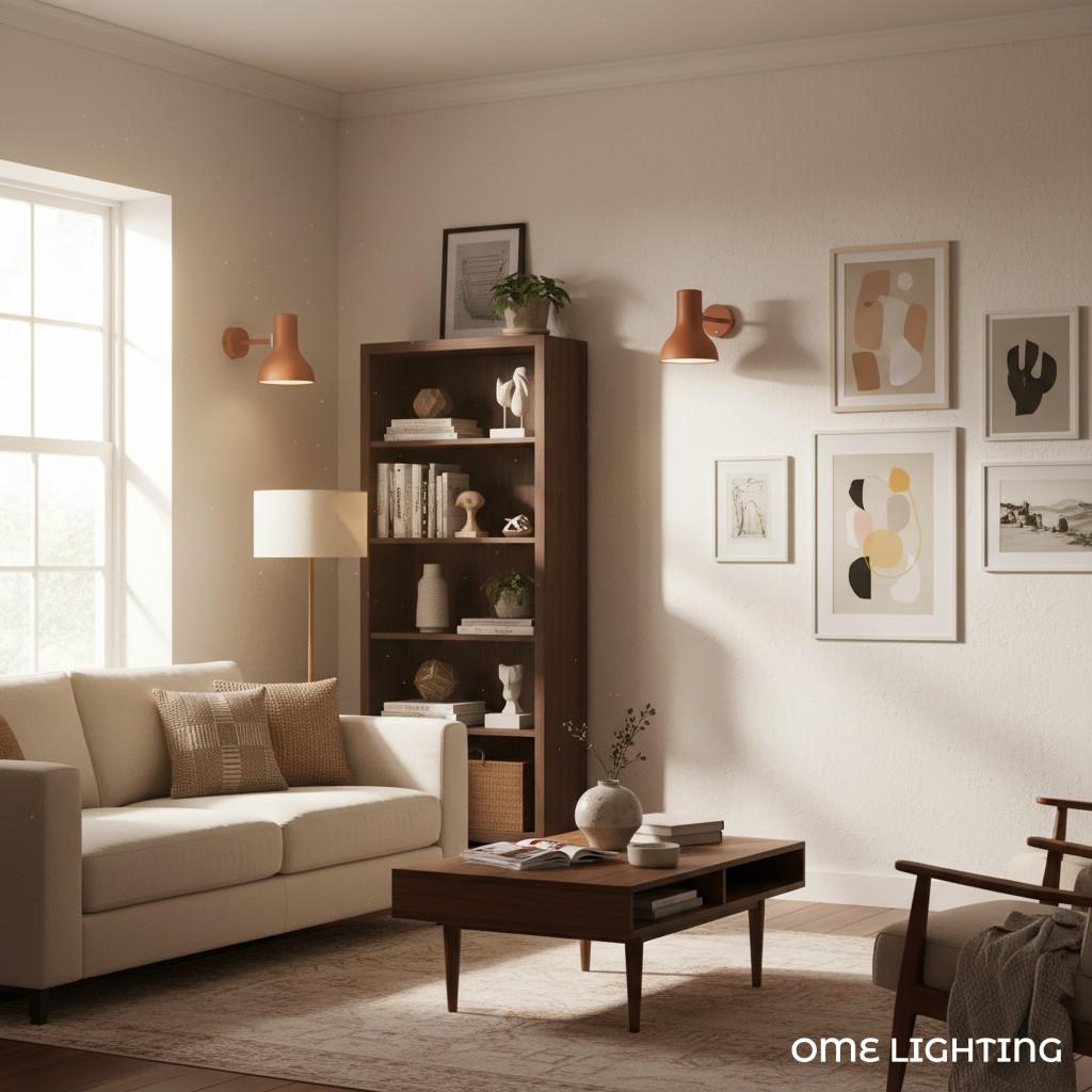 Modern Wall Lamp with Metal Shade