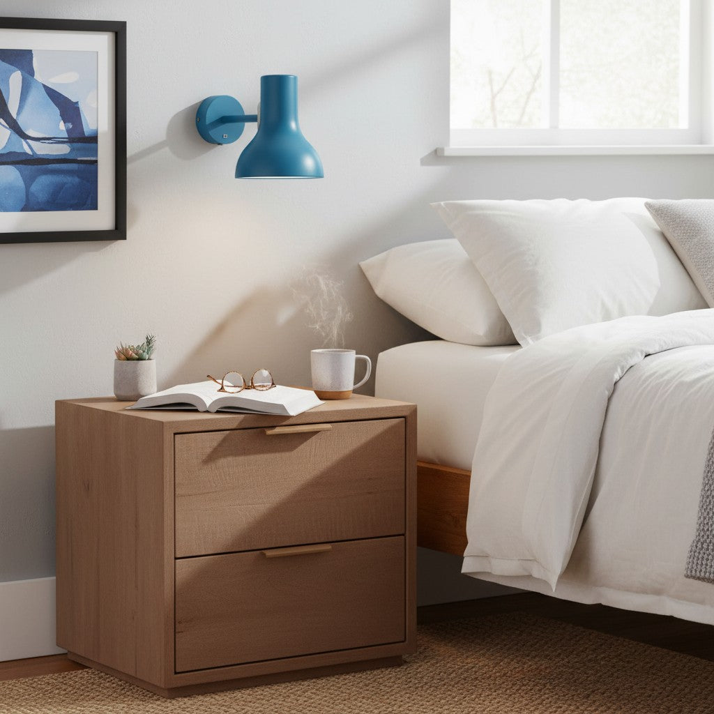Modern Wall Lamp with Metal Shade