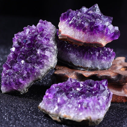 Natural Amethyst Crystal Cluster