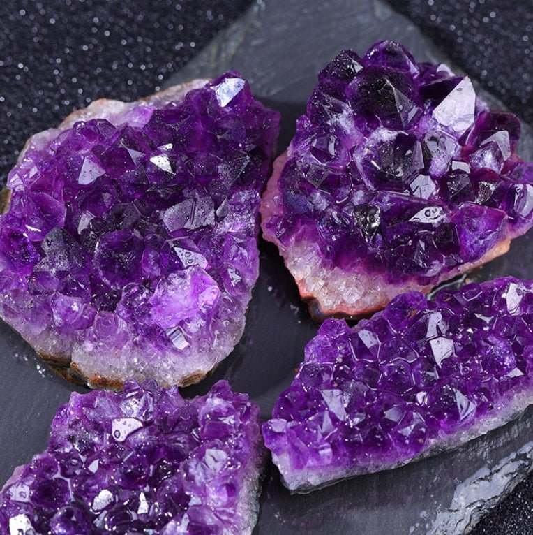 Natural Amethyst Crystal Cluster