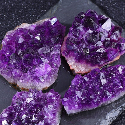 Natural Amethyst Crystal Cluster