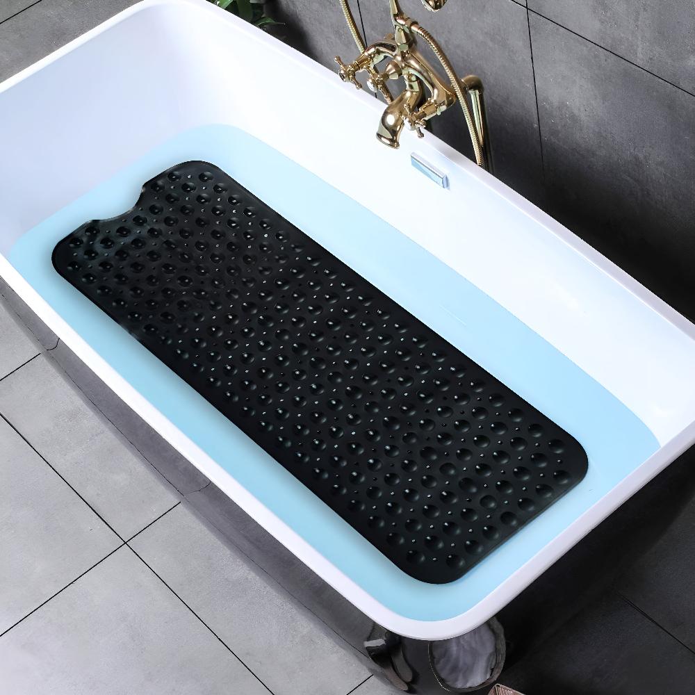 Non-Slip Bathtub Mat with Suction Cups and Drain Holes