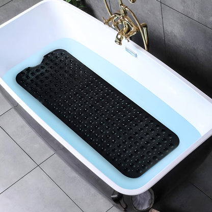 Non-Slip Bathtub Mat with Suction Cups and Drain Holes