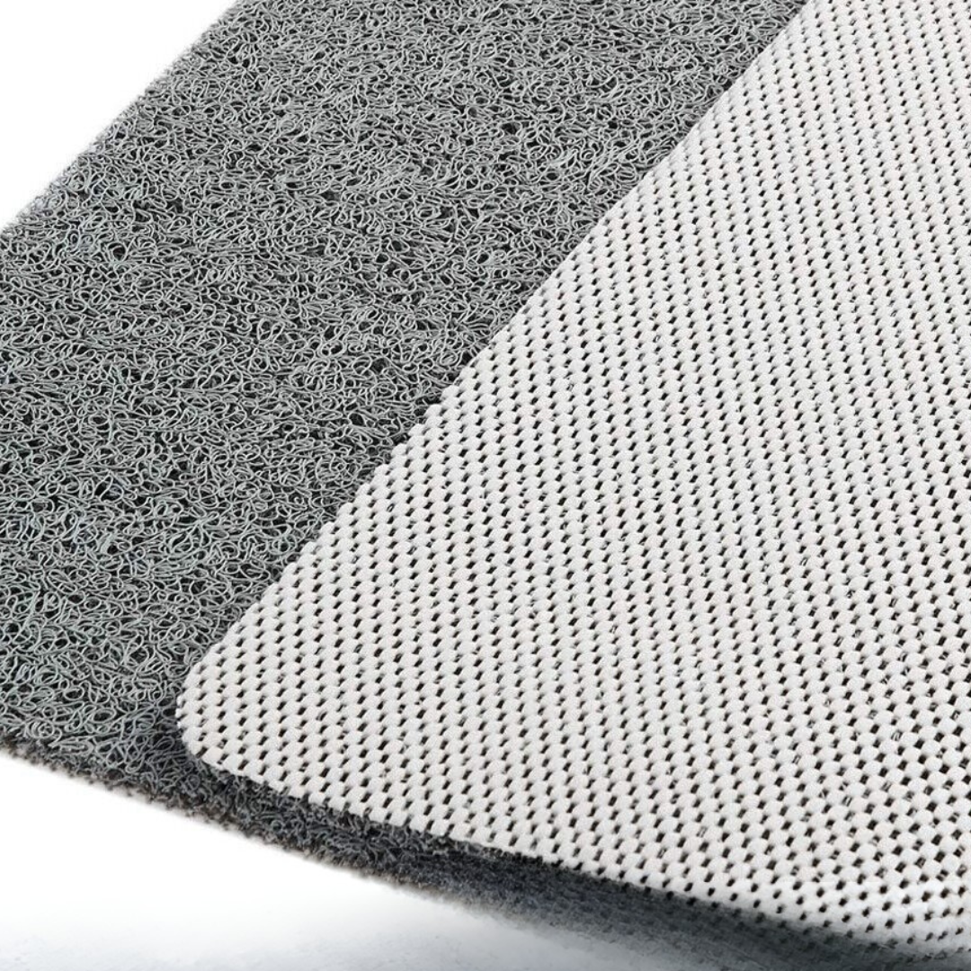 Non-Slip Shower Mat with Built-In Drain System for Shower and Bath