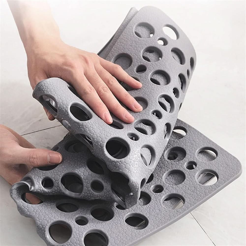 Non-Slip Shower Mat with Drain Holes for Shower and Bath
