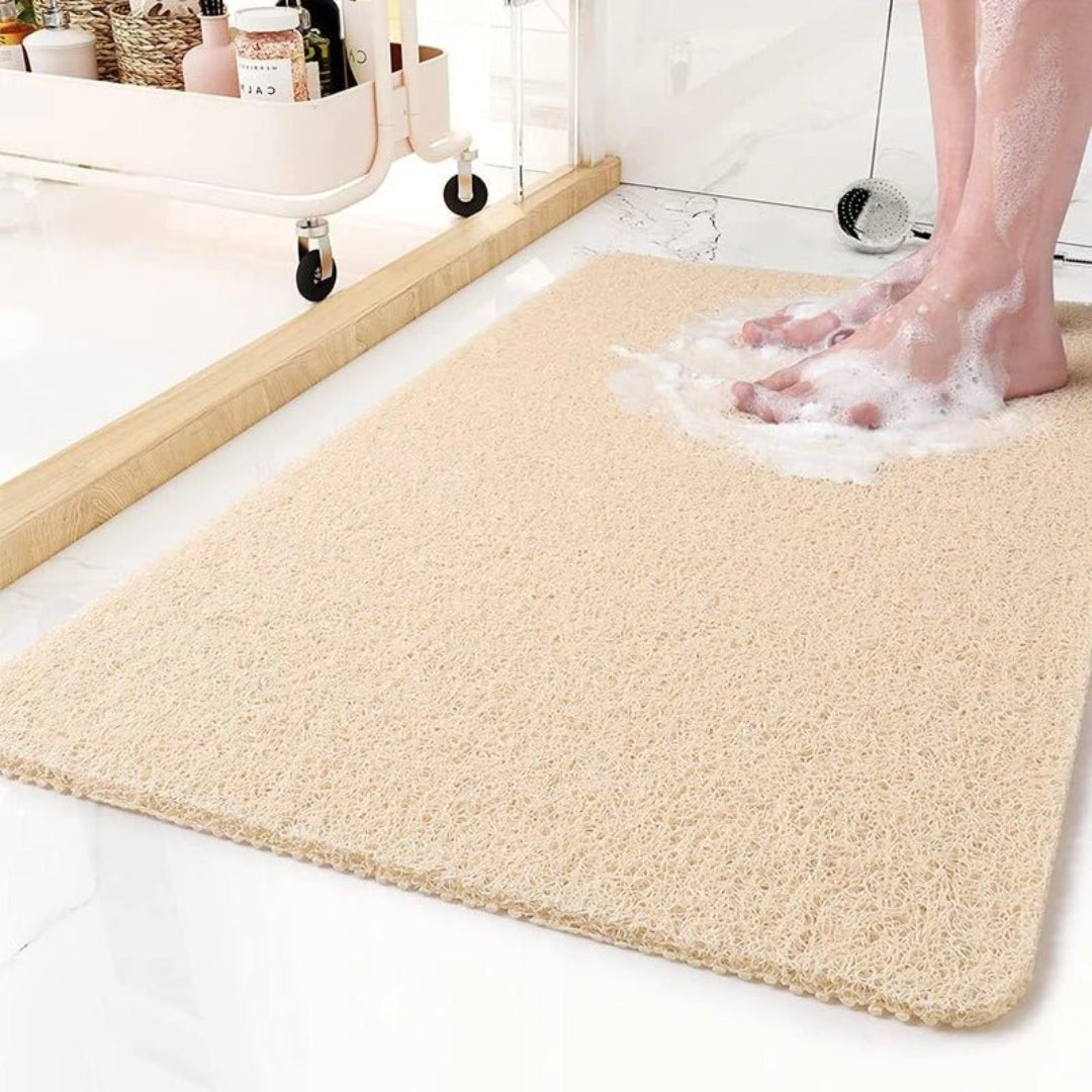 Non-Slip Shower Mat with Drainage Holes and Anti-Slip Bottom