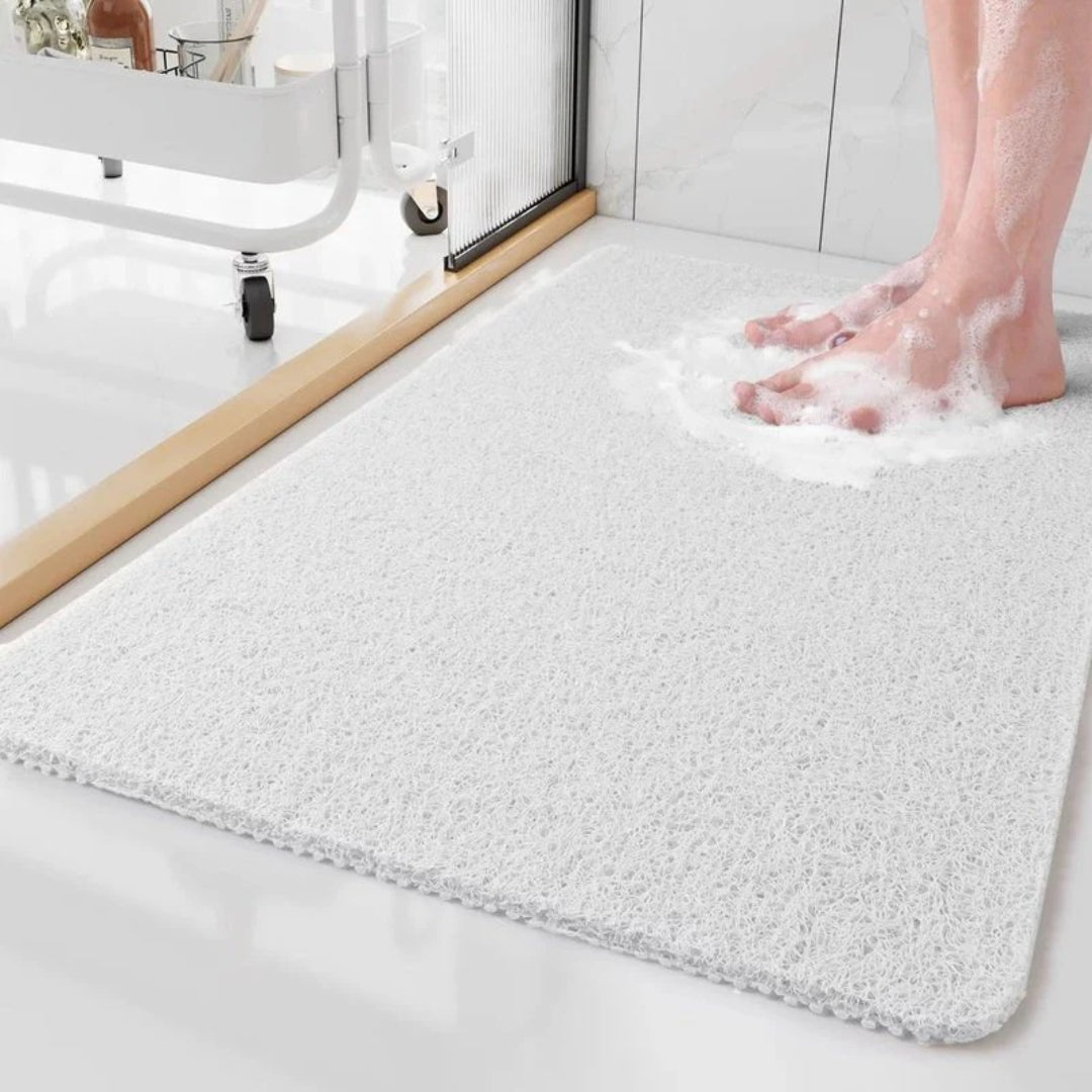 Non-Slip Shower Mat with Drainage Holes and Anti-Slip Bottom