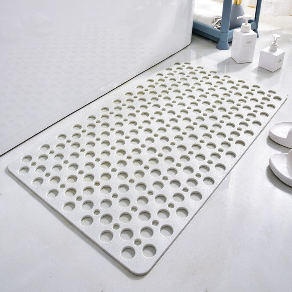 Non-Slip Shower Mat with Drainage Holes for Bath and Shower