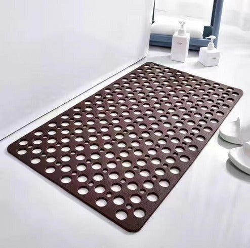 Non-Slip Shower Mat with Drainage Holes for Bath and Shower