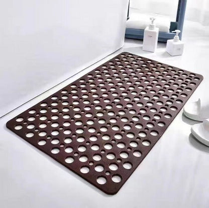 Non-Slip Shower Mat with Drainage Holes for Bath and Shower