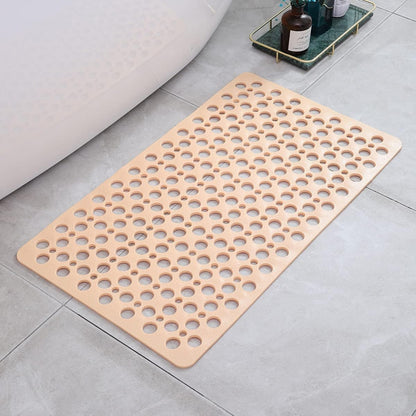 Non-Slip Shower Mat with Drainage Holes for Bath and Shower