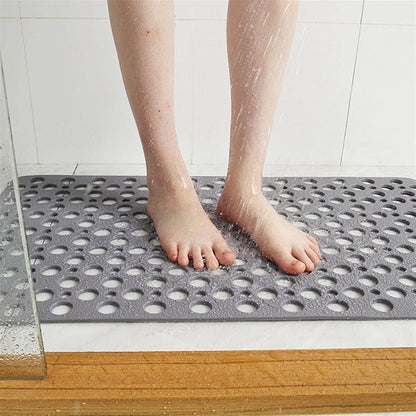Non-Slip Shower Mat with Drainage Holes for Bath and Shower