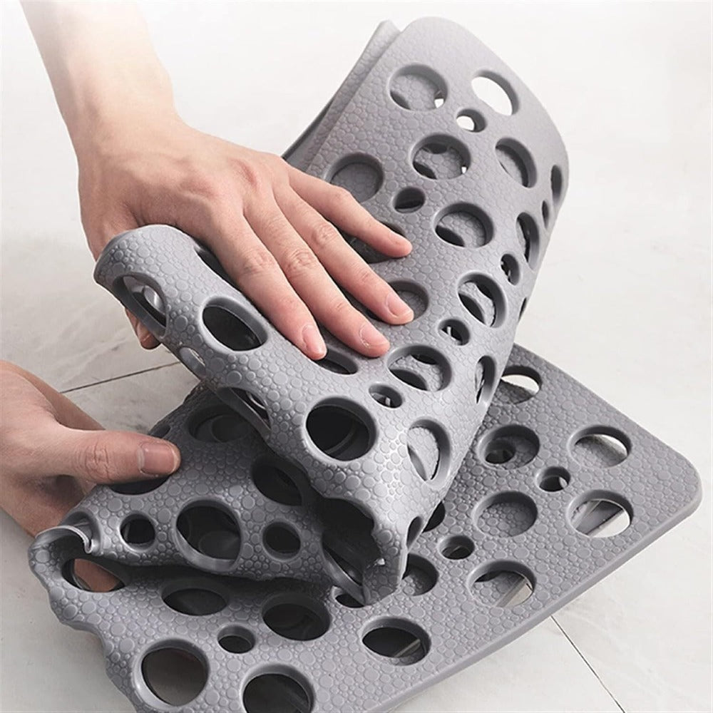 Non-Slip Shower Mat with Drainage Holes for Bath and Shower