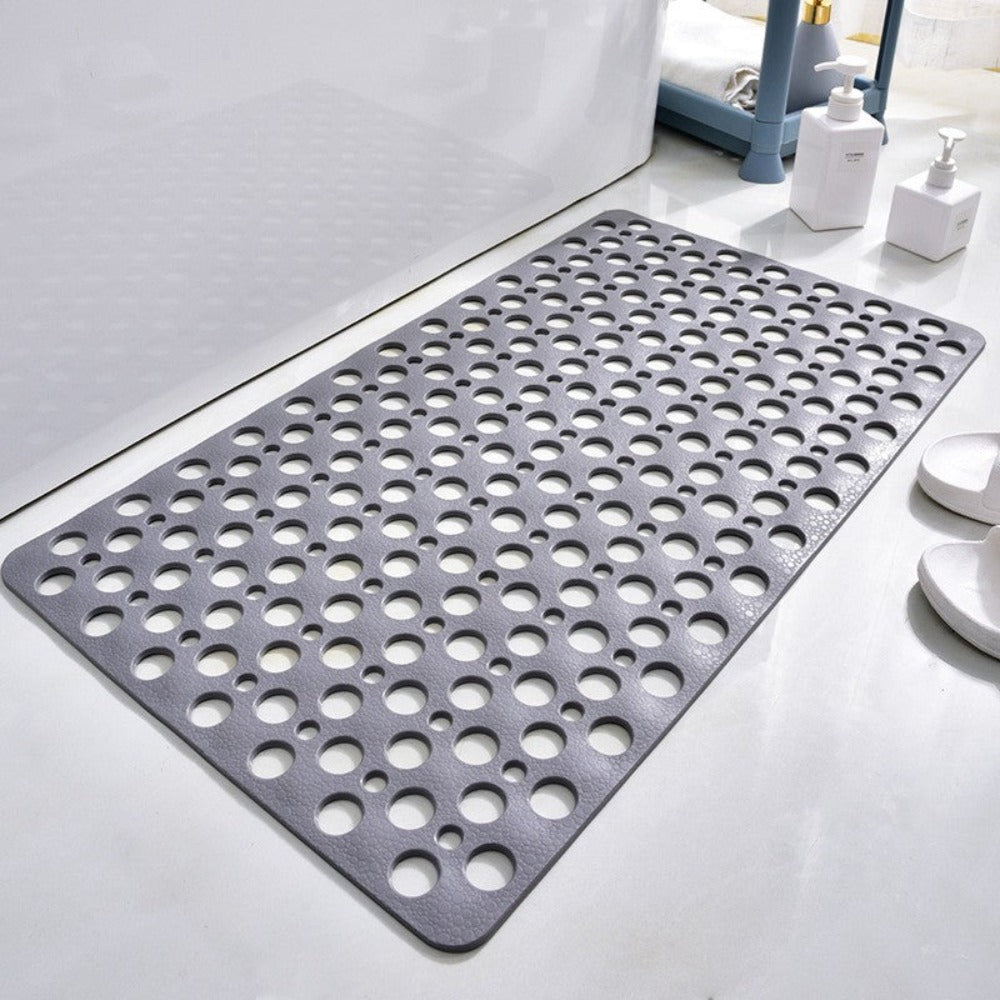 Non-Slip Shower Mat with Drainage Holes for Bath and Shower