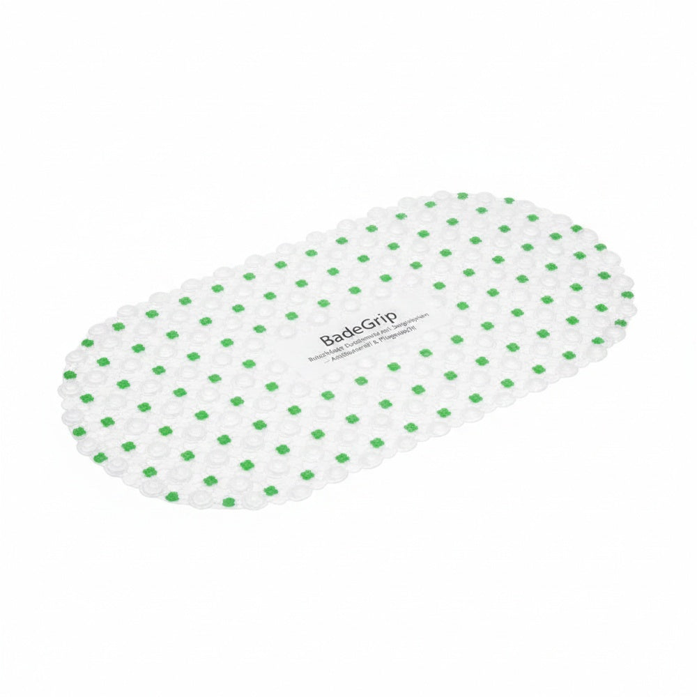 Non-Slip Shower Mat with Suction Cups for Bath and Shower, Oval