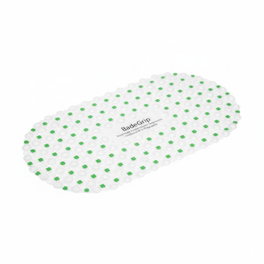 Non-Slip Shower Mat with Suction Cups for Bath and Shower, Oval