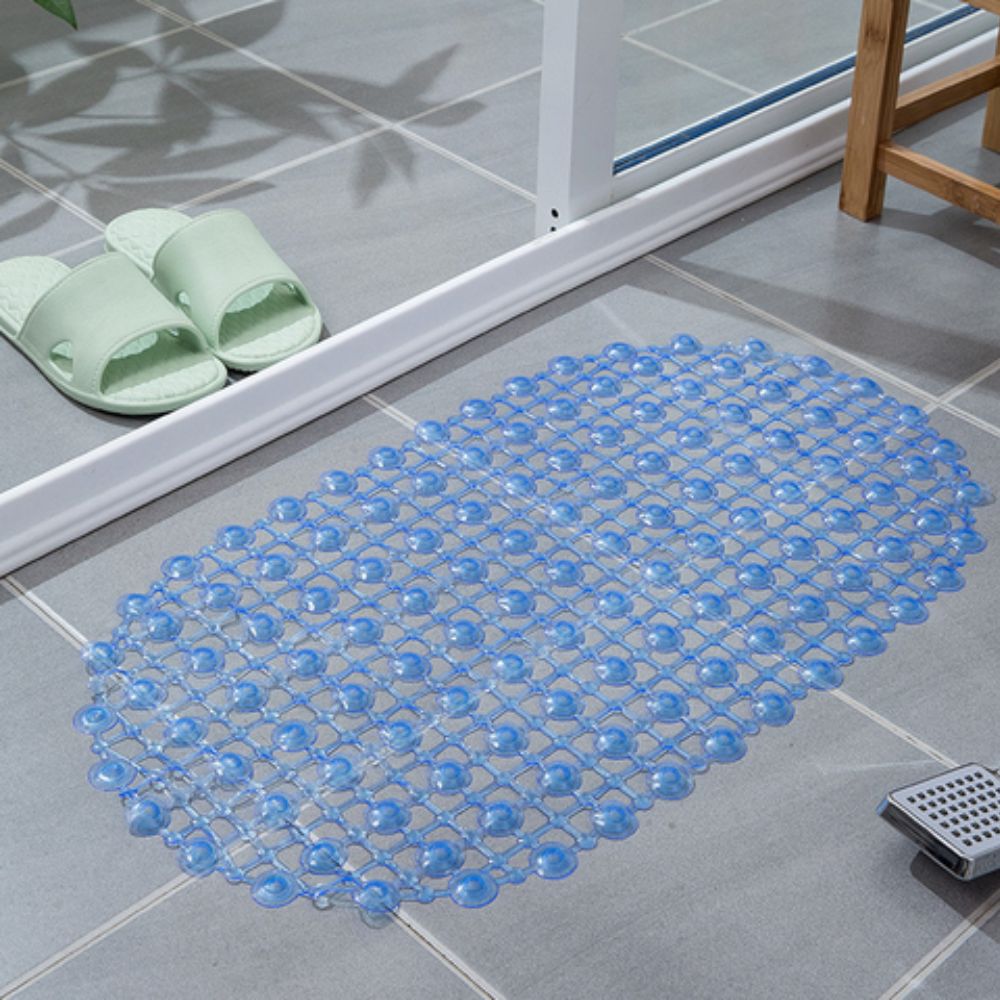 Non-Slip Shower Mat with Suction Cups for Bath and Shower, Oval