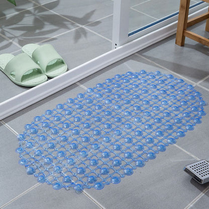 Non-Slip Shower Mat with Suction Cups for Bath and Shower, Oval