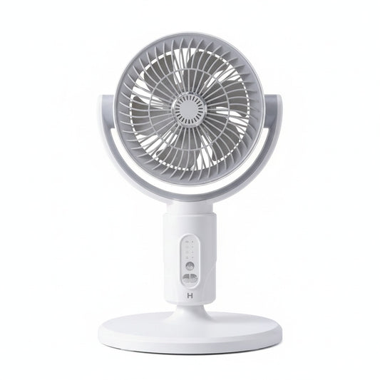 Oscillating Fan with Remote Control, 5 Speed Settings and Adjustable Height