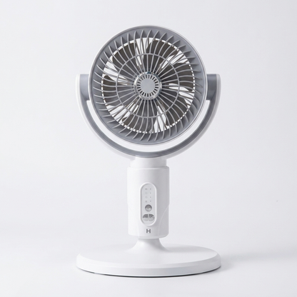Oscillating Fan with Remote Control, 5 Speed Settings and Adjustable Height