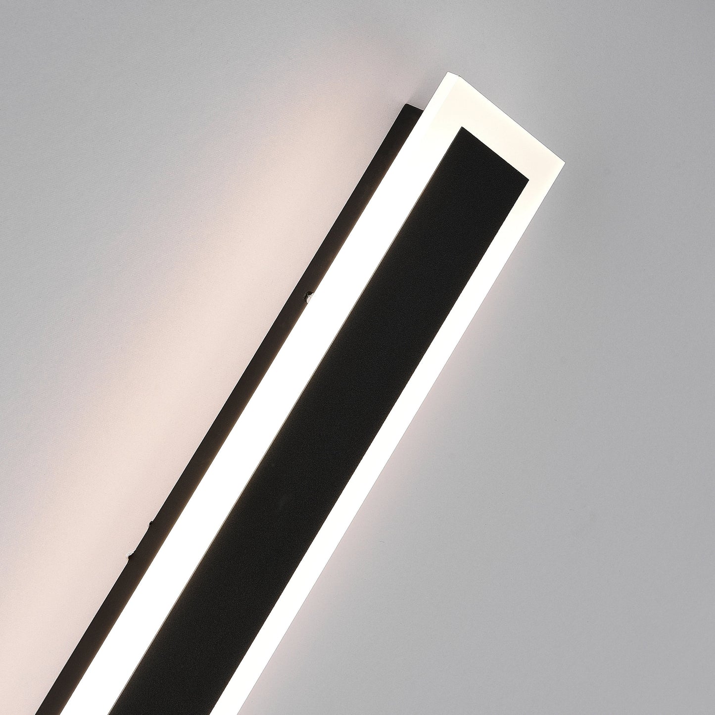Outdoor LED Wall Lamp Minimalist Linear Strip Light with Motion Sensor Option