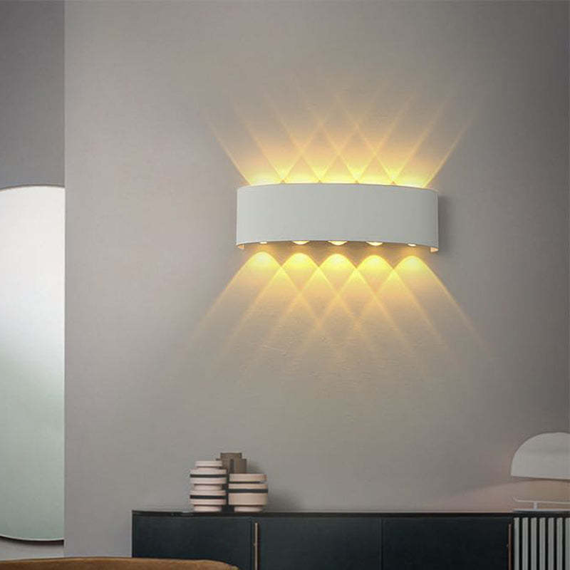 Outdoor LED Wall Lamp Modern Up Down Light Effect for Indoor and Outdoor Use