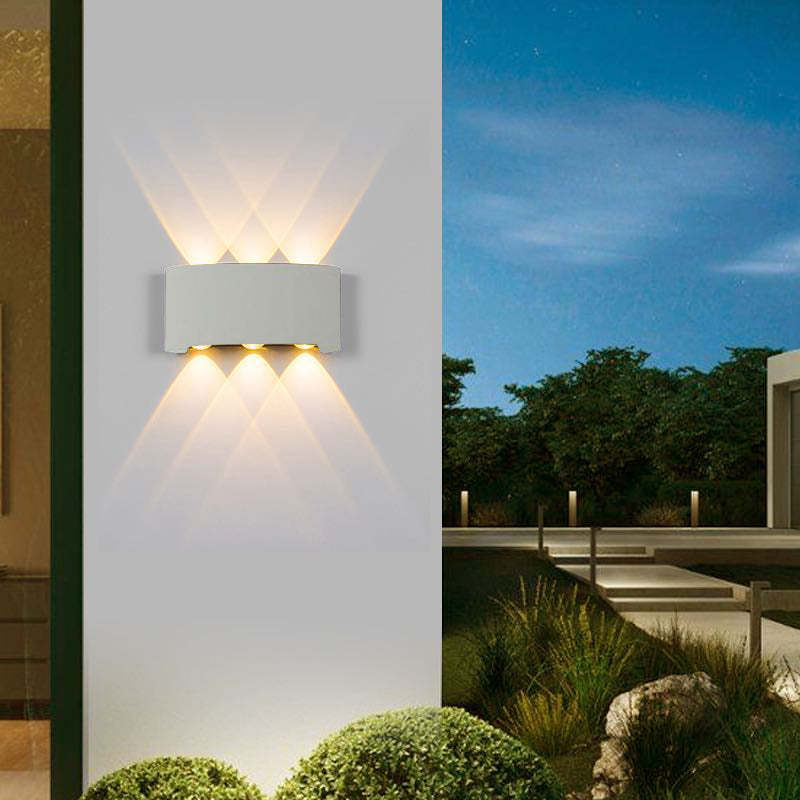 Outdoor LED Wall Lamp Modern Up Down Light Effect for Indoor and Outdoor Use