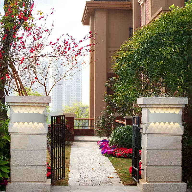 Outdoor LED Wall Lamp Modern Up Down Light Effect for Indoor and Outdoor Use