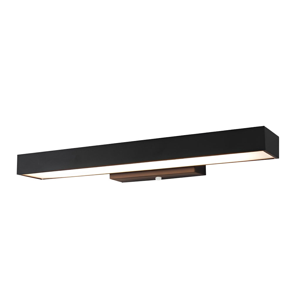 Outdoor LED Wall Lamp Modern with Motion Sensor and Rectangular Bar Design