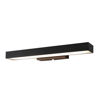 Outdoor LED Wall Lamp Modern with Motion Sensor and Rectangular Bar Design