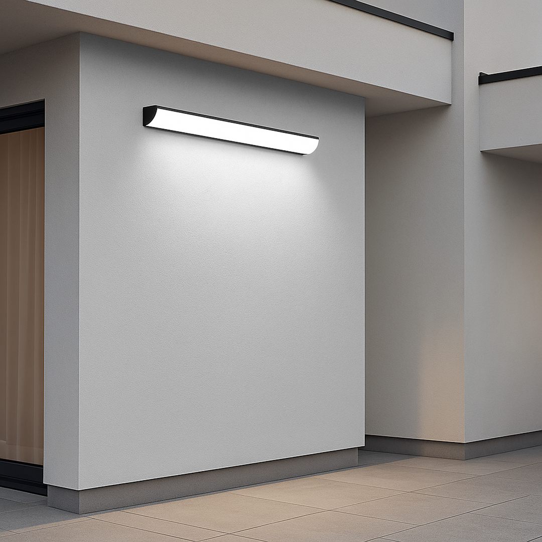 Outdoor LED Wall Light Minimalist with Integrated LED and IP65 Rating
