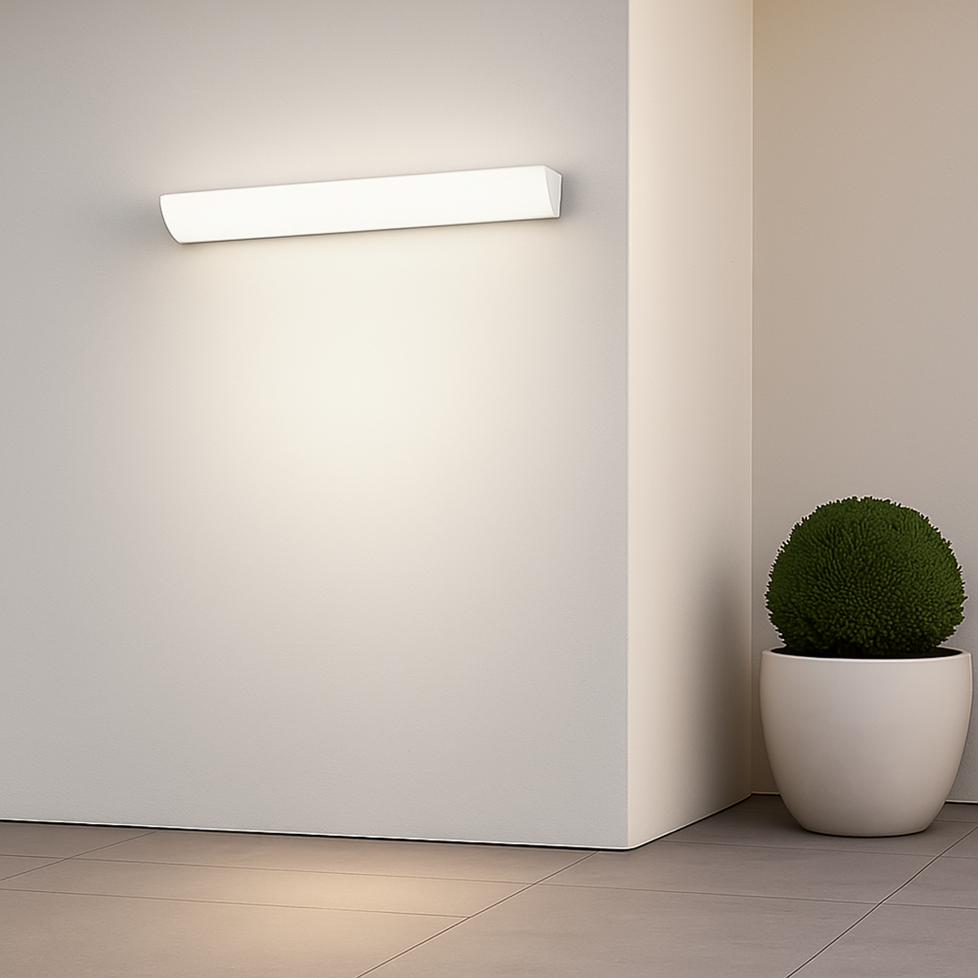 Outdoor LED Wall Light Minimalist with Integrated LED and IP65 Rating
