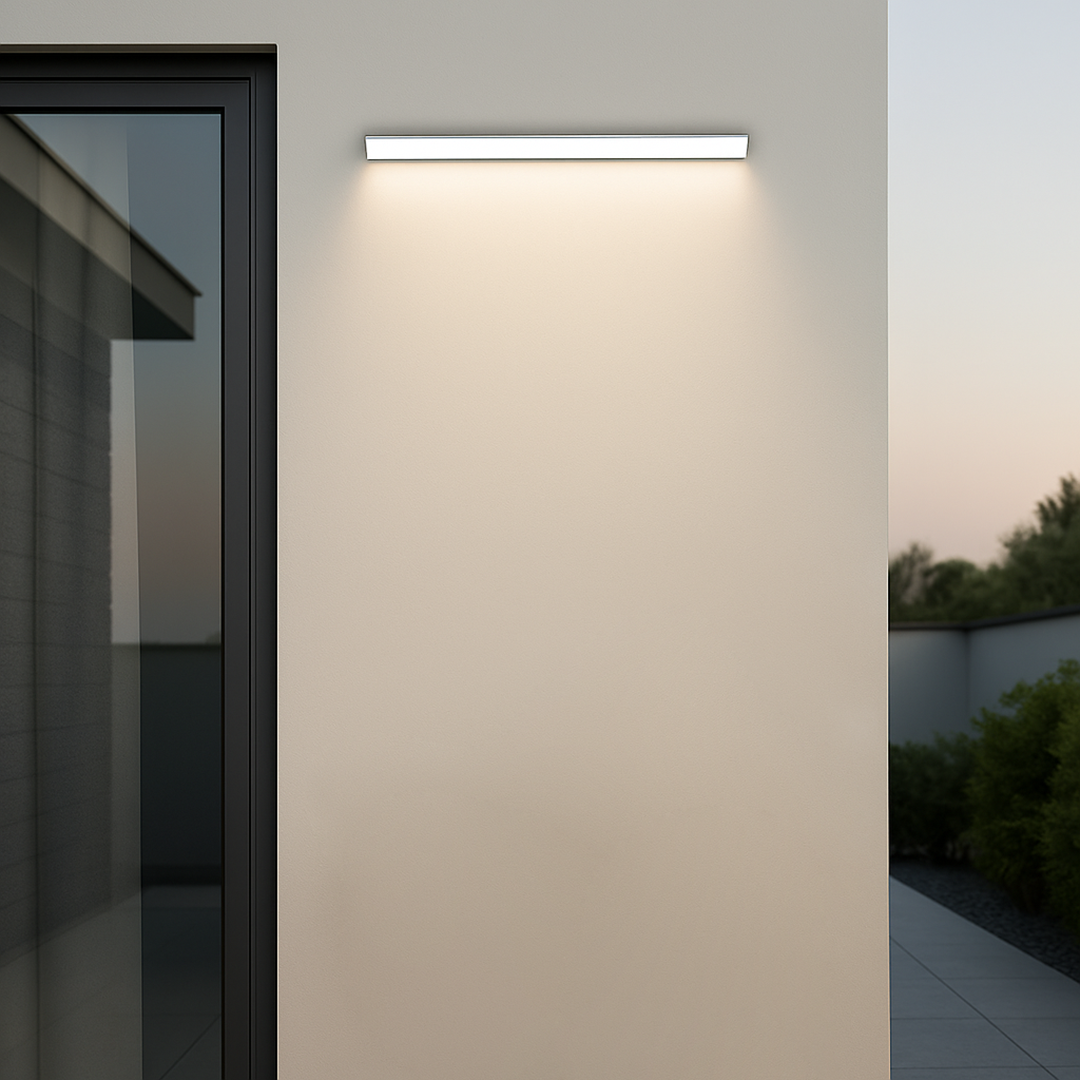 Outdoor LED Wall Light Minimalist with Integrated LED and IP65 Rating