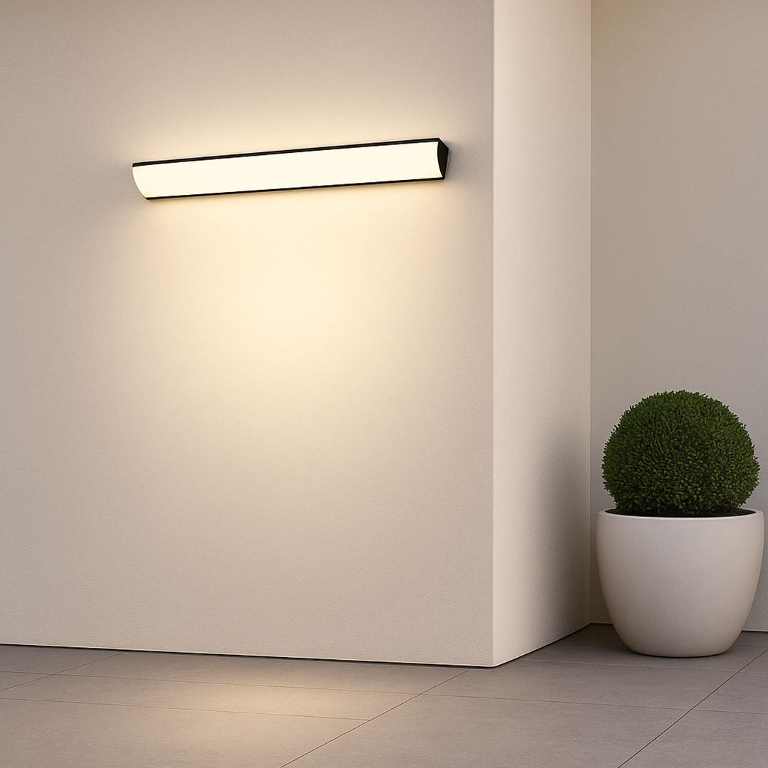 Outdoor LED Wall Light Minimalist with Integrated LED and IP65 Rating