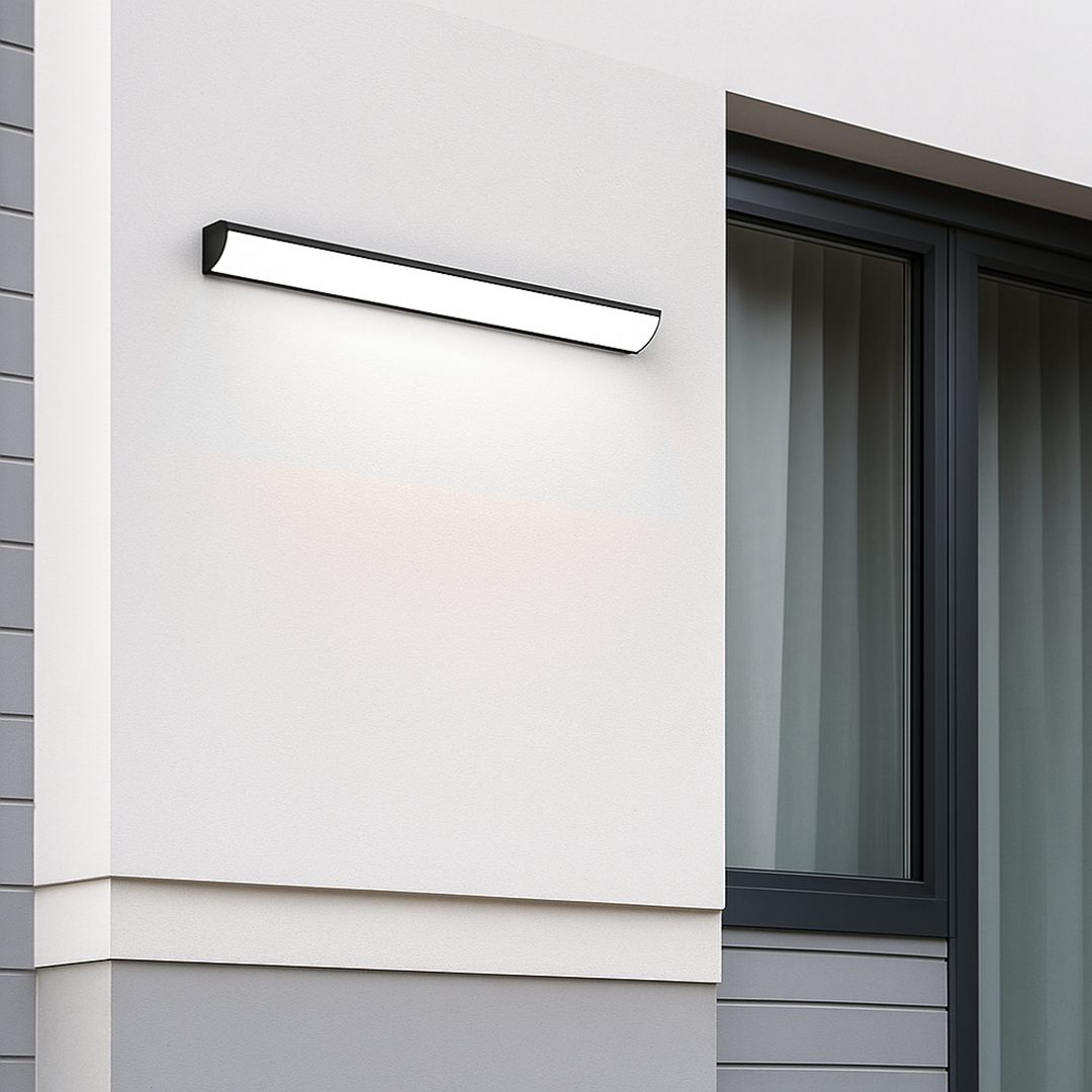 Outdoor LED Wall Light Minimalist with Integrated LED and IP65 Rating