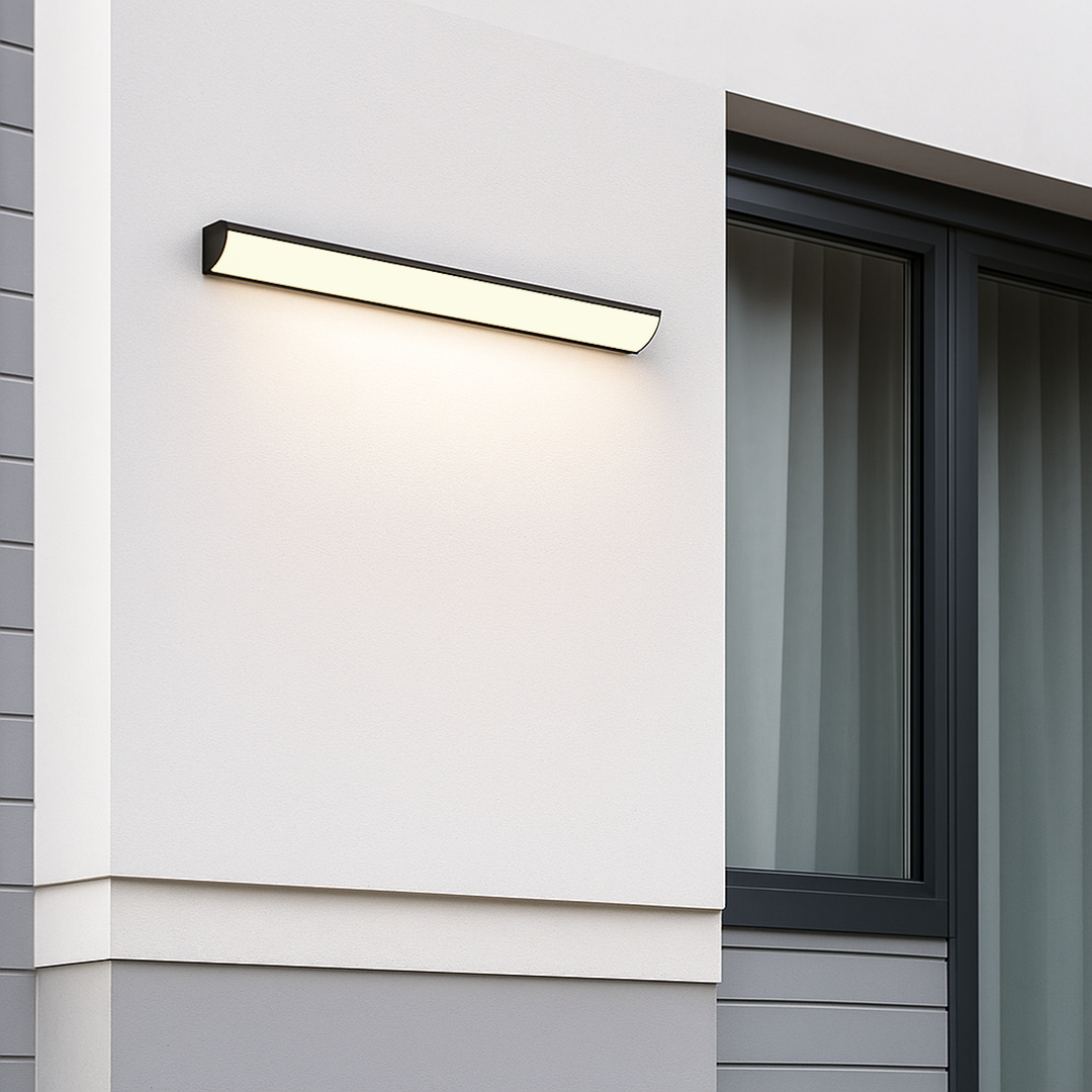 Outdoor LED Wall Light Minimalist with Integrated LED and IP65 Rating