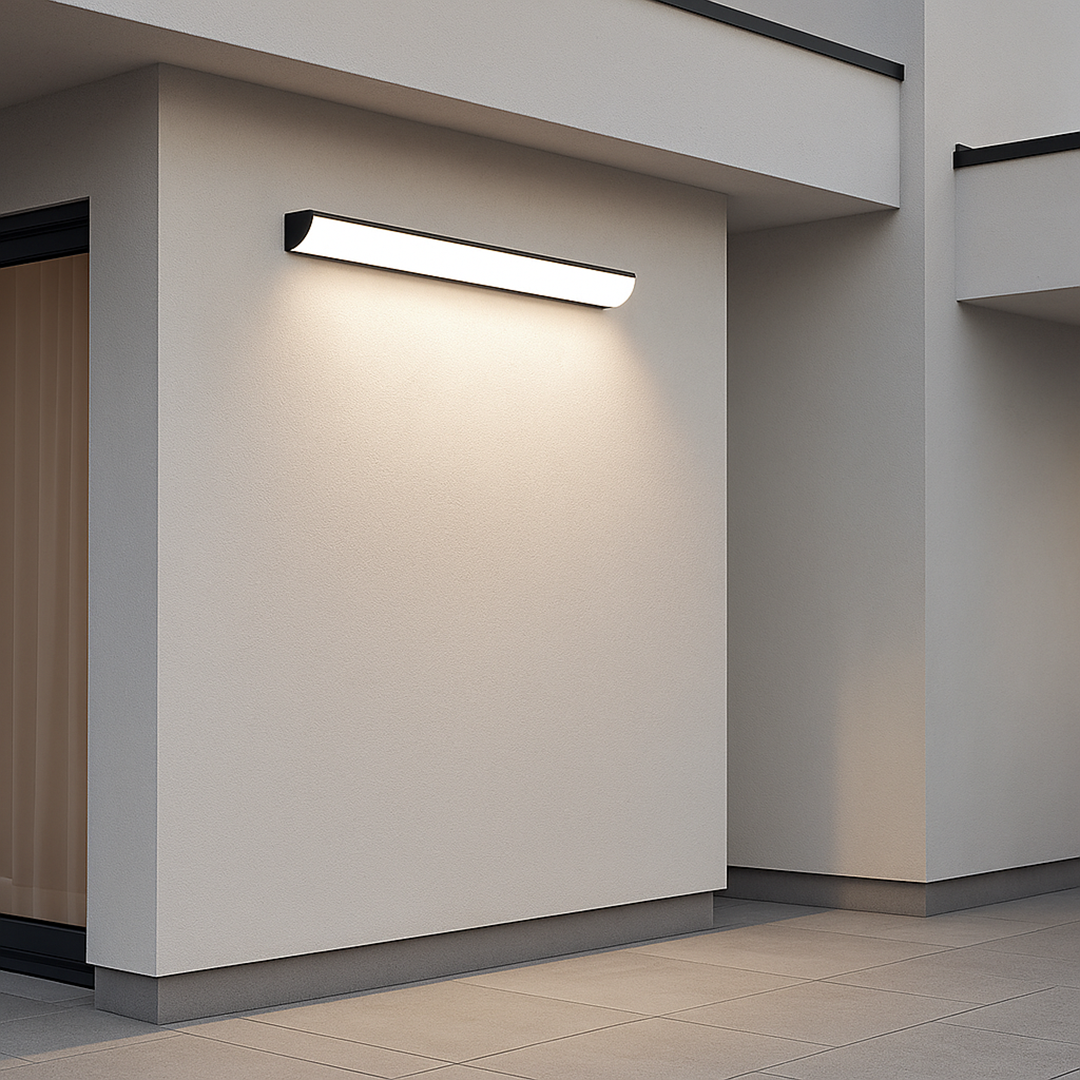 Outdoor LED Wall Light Minimalist with Integrated LED and IP65 Rating