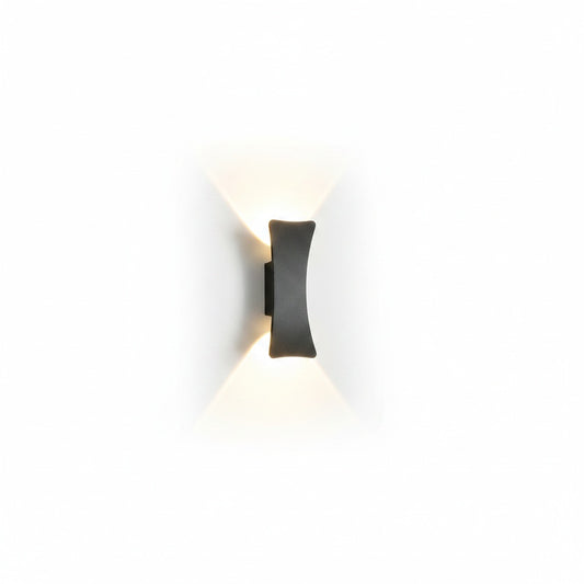 Outdoor LED Wall Light Modern Up and Down with Integrated LED