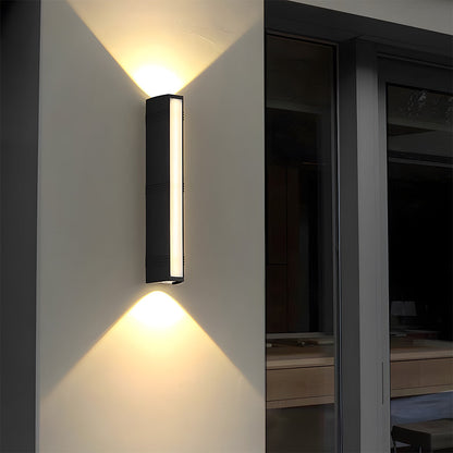 Outdoor LED Wall Light Modern Up Down with Integrated LED for Garden and Patio