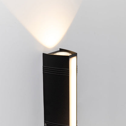 Outdoor LED Wall Light Modern Up Down with Integrated LED for Garden and Patio
