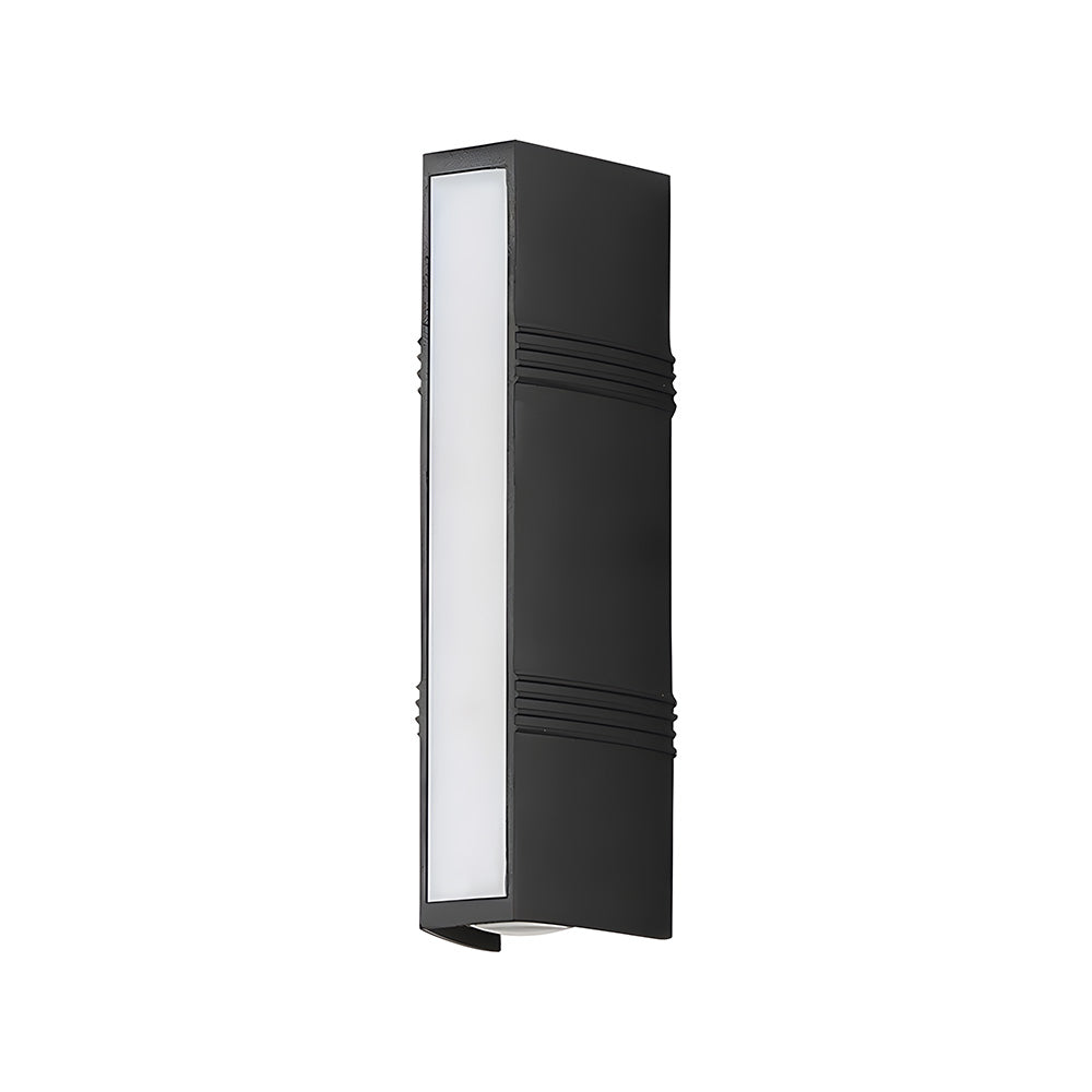 Outdoor LED Wall Light Modern Up Down with Integrated LED for Garden and Patio