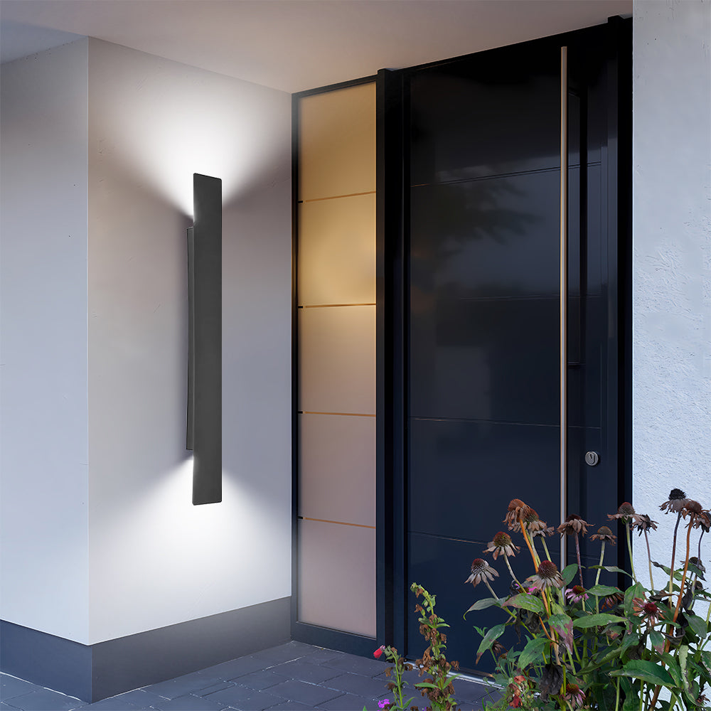 Outdoor LED Wall Light Modern Up Down with IP65 Rating for Garden and Patio