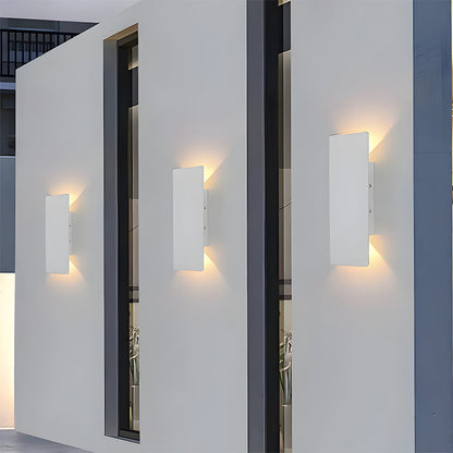 Outdoor LED Wall Light Modern Up Down with IP65 Rating for Garden and Patio