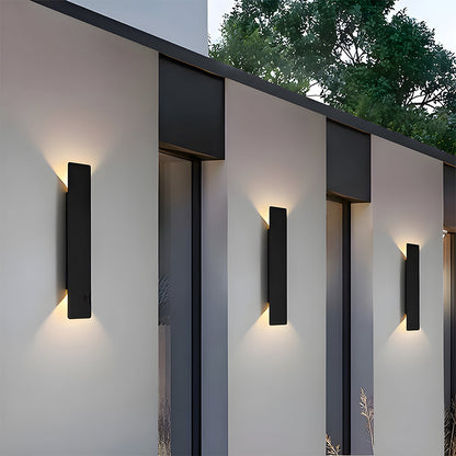 Outdoor LED Wall Light Modern Up Down with IP65 Rating for Garden and Patio