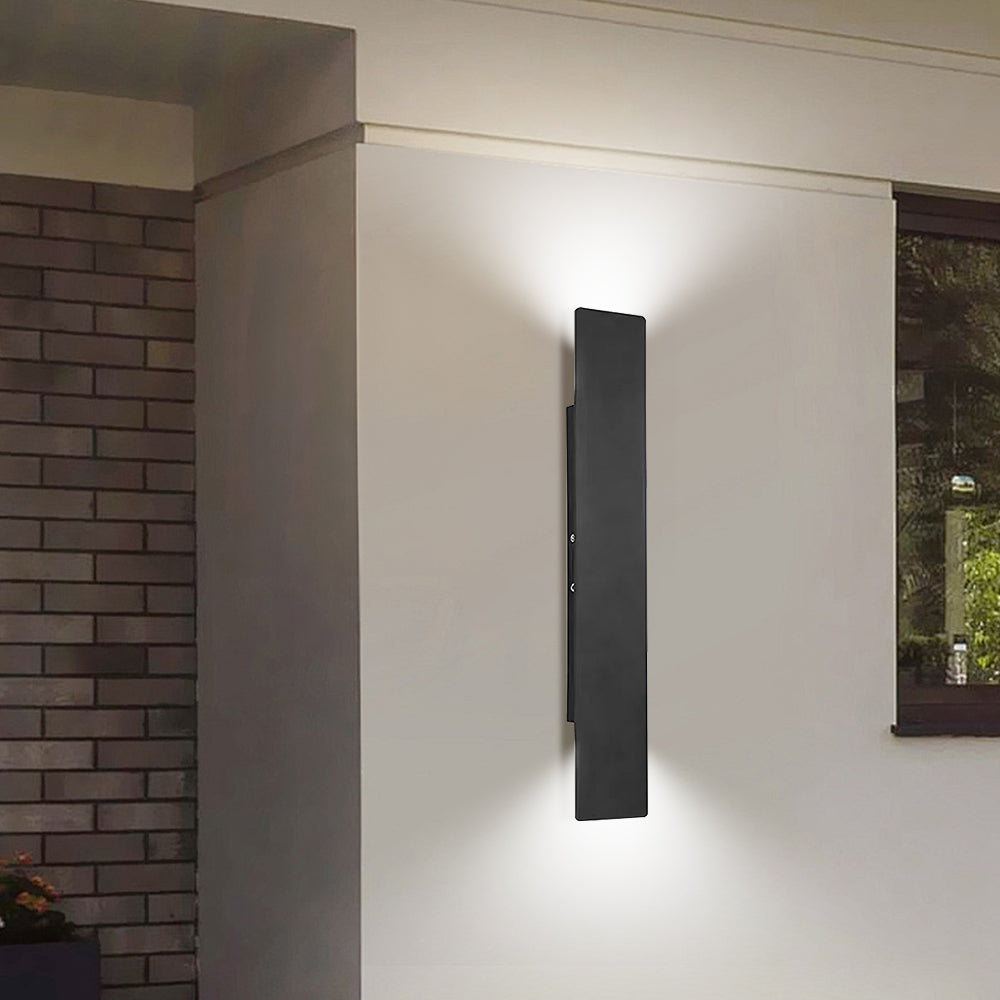 Outdoor LED Wall Light Modern Up Down with IP65 Rating for Garden and Patio