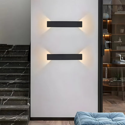 Outdoor LED Wall Light Modern Up Down with IP65 Rating for Garden and Patio